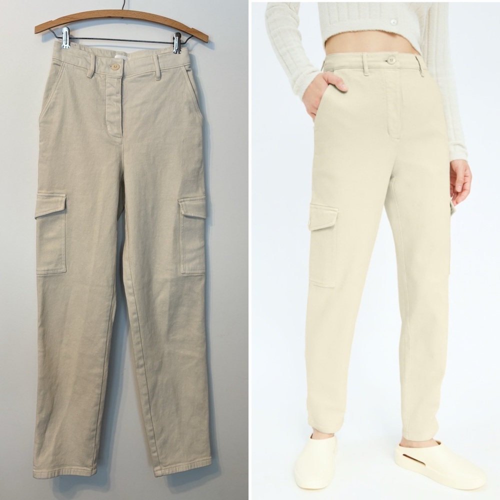 Aritzia Wilfred Free Modern Cargo Pant in Birch Size 0